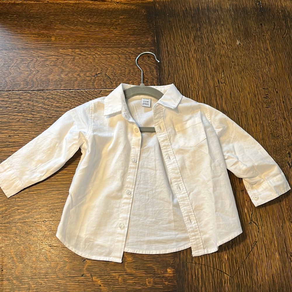 Old Navy White Buttondown